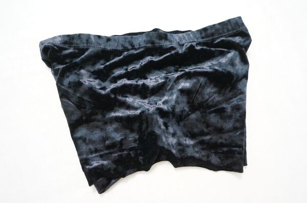 ★Sanshaサンシャの光沢ブラック バレエ用ストレッチホットパンツ/ショートパンツ/スポーツパンツ/短パン/フィトネスショーツ