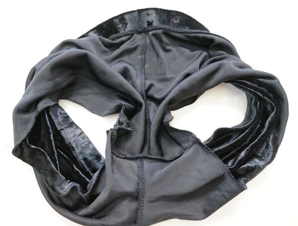 ★Sanshaサンシャの光沢ブラック バレエ用ストレッチホットパンツ/ショートパンツ/スポーツパンツ/短パン/フィトネスショーツ