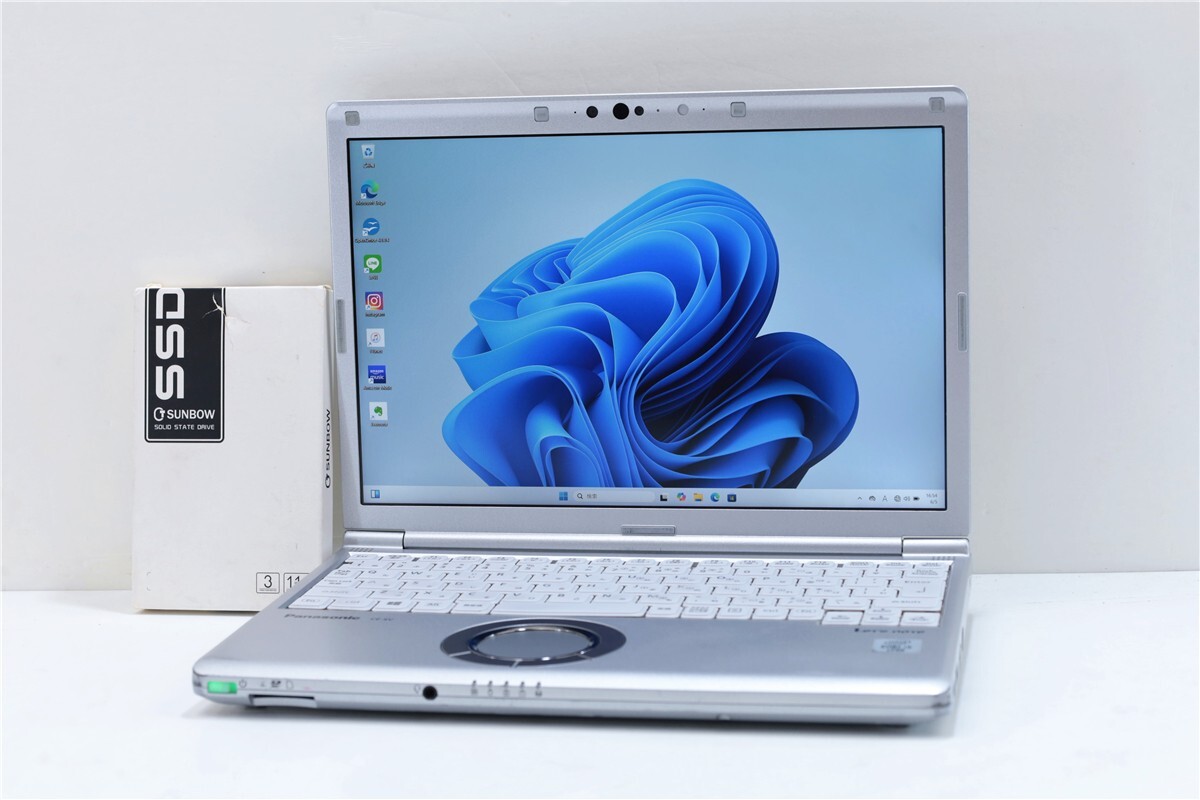 平日直ぐ発送 中古品 Panasonic Let's note CF SV9 十世代 Core i5 10310U メモリ8GB SSD256GB Bluetooth ノードパソコン Windows11 14694