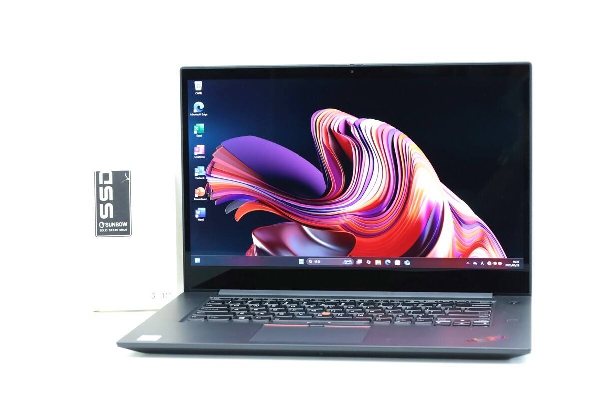 15型 究極 ゲーミング Lenovo ThinkPad X1 Extreme ★十世代 i7 10750H 32GB SSD512GB GTX1650Ti ノードパソコン windows11 16027