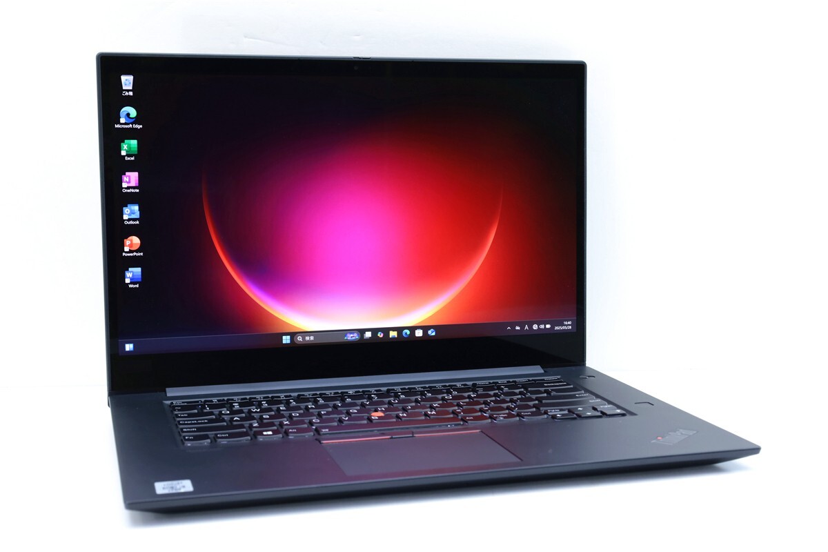 ほぼ未使用 4K仕様 タッチ ゲーミング Lenovo ThinkPad X1 Extreme ★i9 10885H 32GB SSD512GB GTX1650Ti ノードパソコン windows11 16061