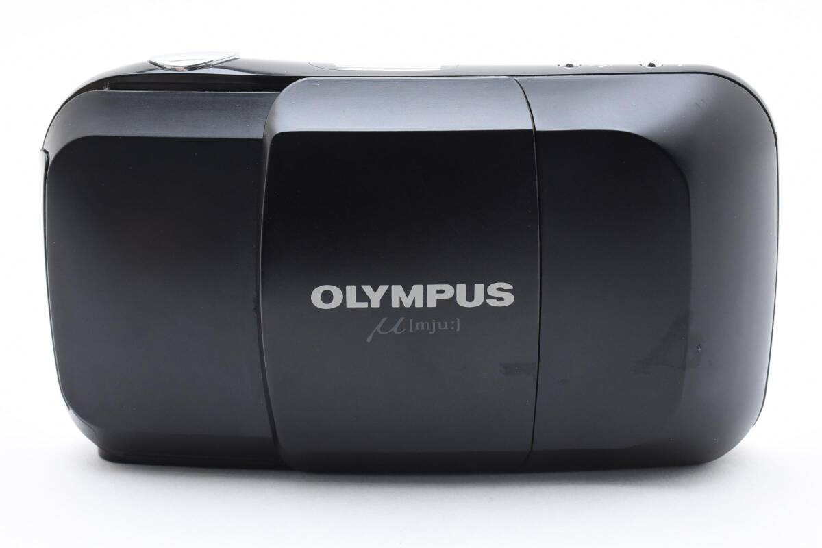 OLYMPUS μ mju 初代 ブラック コンパクトフィルムカメラ 動作確認済 OLYMPUS μ mju 初代 ブラック コンパクトフィルムカメラ 動作