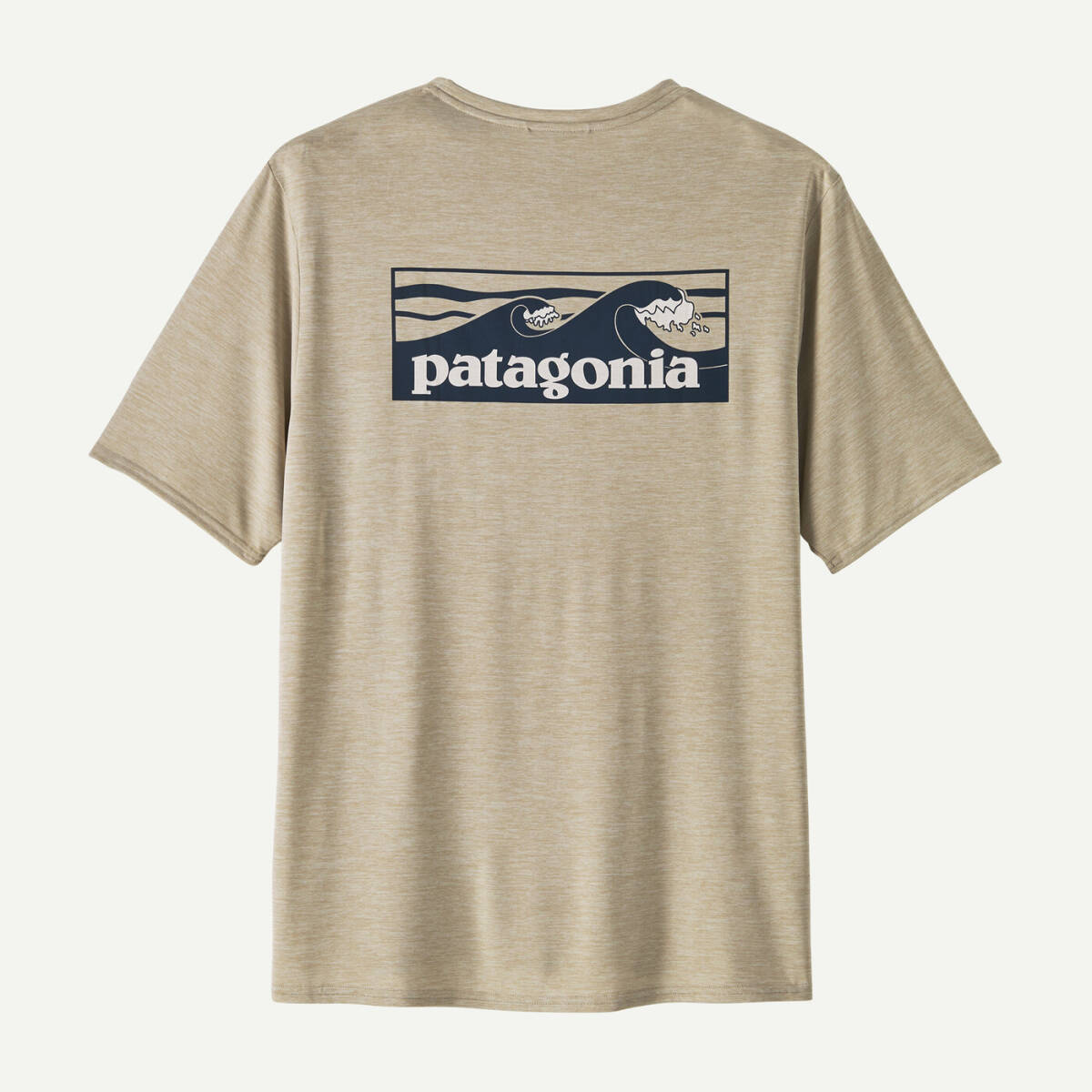 ★新作★　patagonia パタゴニア　キャプリーン クール デイリー グラフィック シャツ BoardshortLogo TonesPumice X-Dye Mサイズ　正規品
