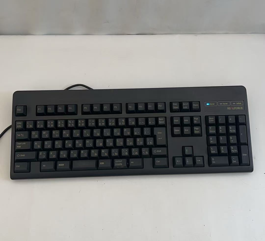 【1円スタ】 Topre REALFORCE PJ0800 東プレリアルフォース日本語キーボード 動(dòng)作品