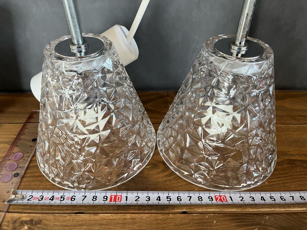 オーデリック ODELIC ペンダントライト 2燈 吊り下げ 照明 LED ダクトレール式 ダイニング リビング モダン 北歐 ガラス クリア