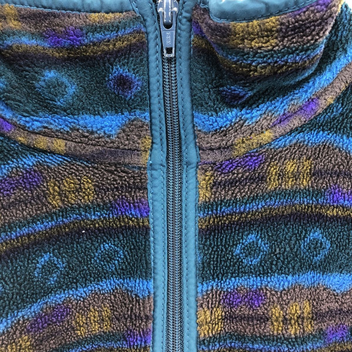  б/у одежда 70~80 годы L e рубин nL.L.Bean общий рисунок флис жакет мужской L соответствует Vintage /eaa389998 [SS2506_30]