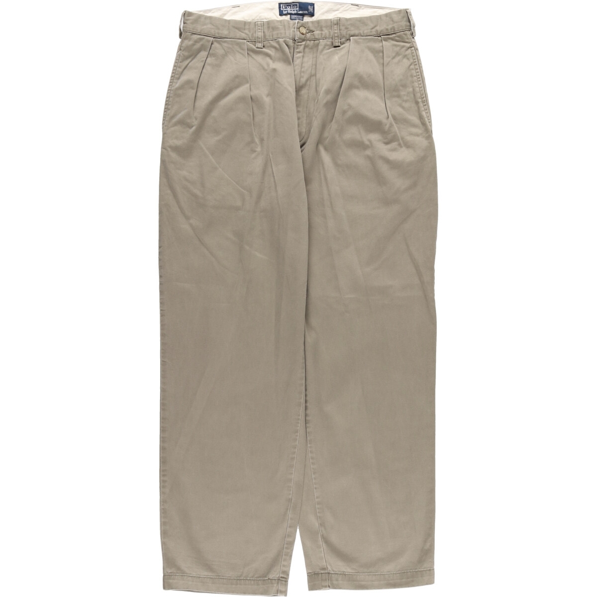 古著 ラルフローレン Ralph Lauren POLO by Ralph Lauren ANDREW PANT ツータック チノパンツ メンズw34相當(dāng) /eaa431561 【SS2506_30】