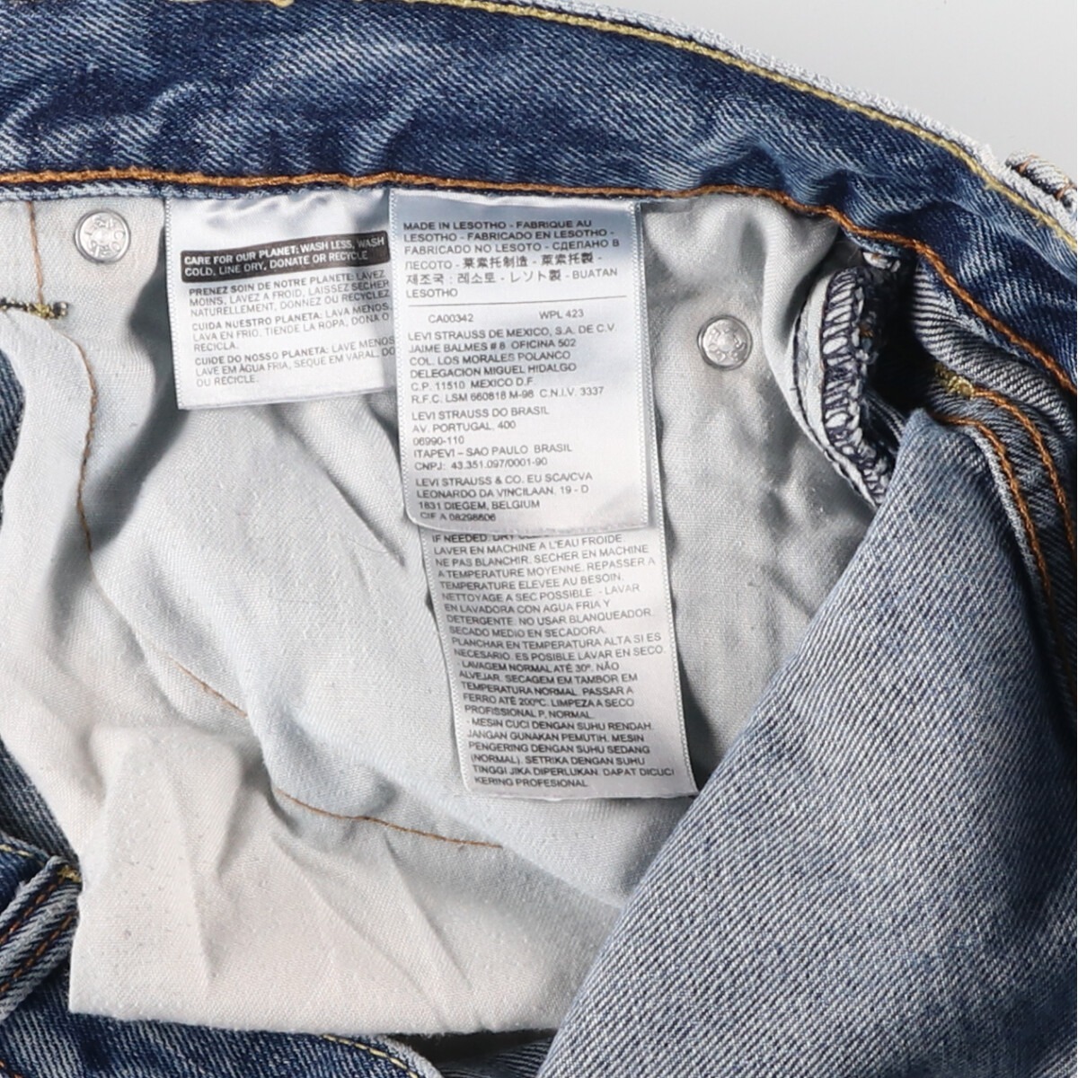 古著 リーバイス Levi's 559 ストレートデニムパンツ メンズw34相當(dāng) /eaa477128 【SS2506_30】