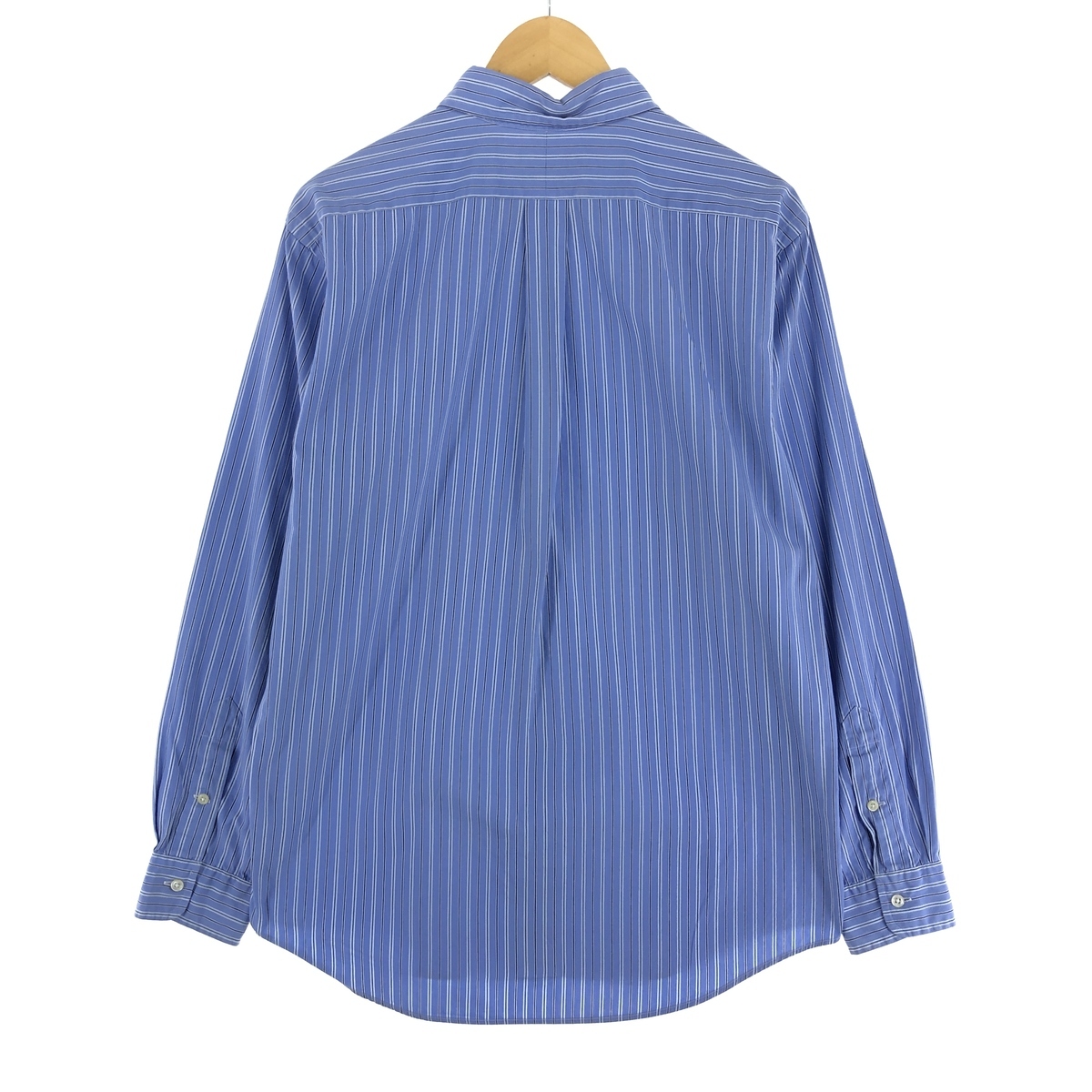 古著 ラルフローレン Ralph Lauren CUSTOM FIT ストライプ柄 長袖 ボタンダウンストライプシャツ メンズL相當 /eaa496052 【SS2506_30】