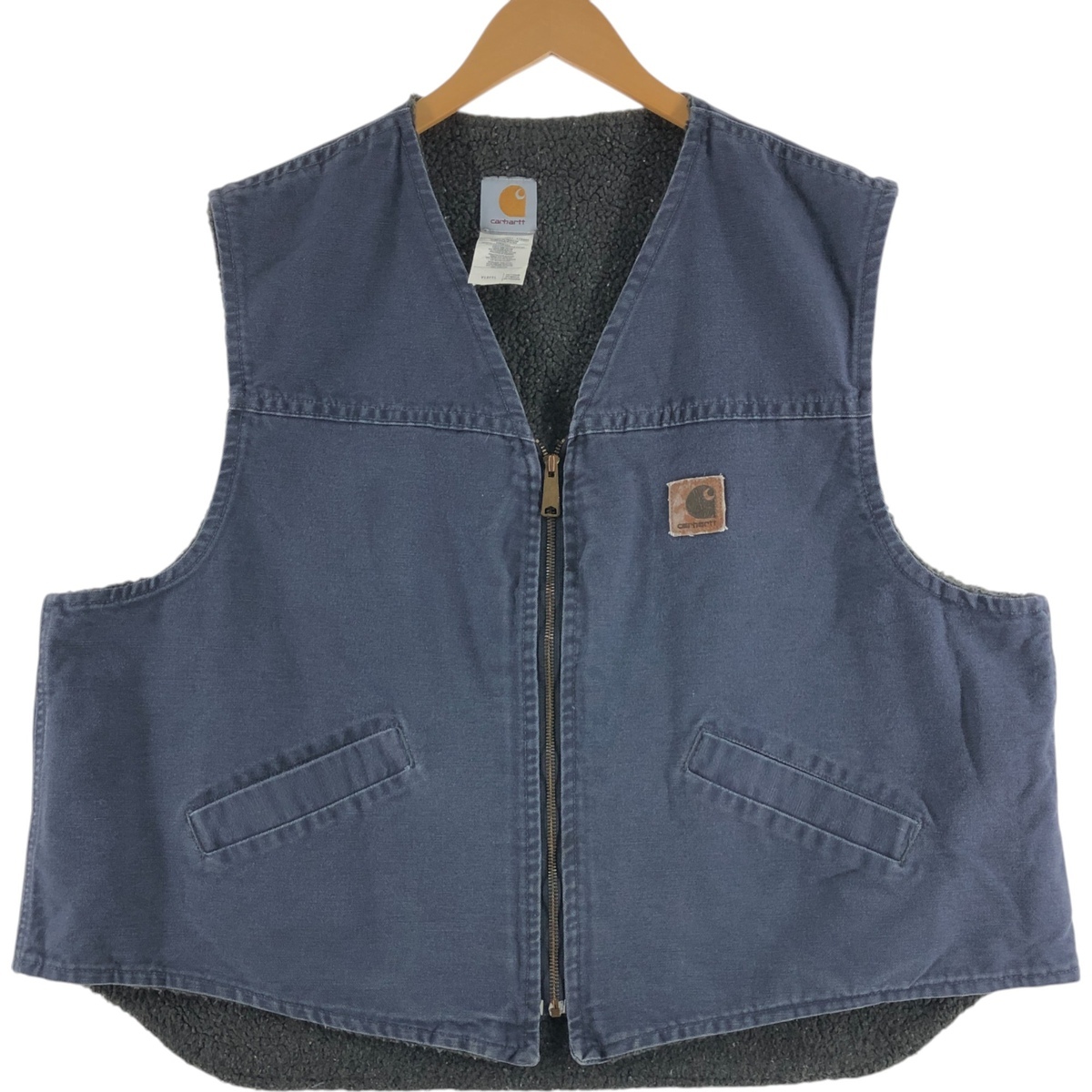 古著 00年代 カーハート Carhartt ダックベスト USA制 メンズXXL相當 /eaa498397 【SS2506_30】