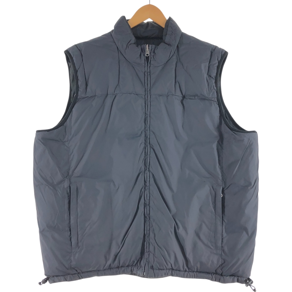 古著 エディーバウアー Eddie Bauer リバーシブル グースダウンベスト メンズXL相當(dāng) /eaa498080 【SS2506_30】