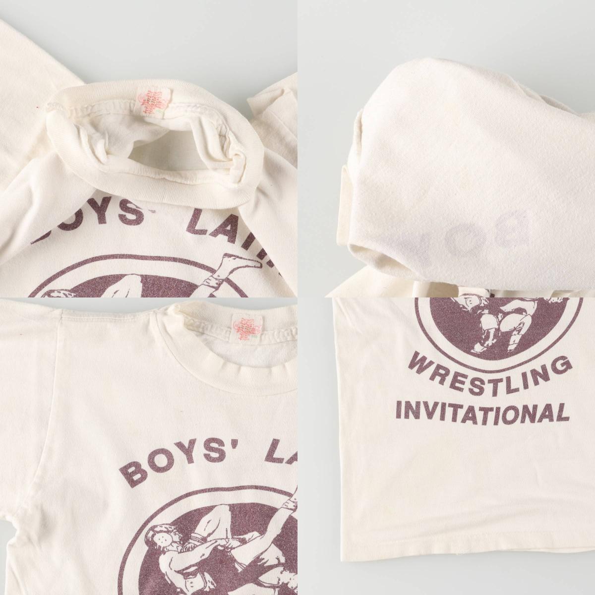 古著 ~90年代 ALORE スポーツプリントTシャツ USA制 レディースS相當(dāng) ヴィンテージ /eaa556022