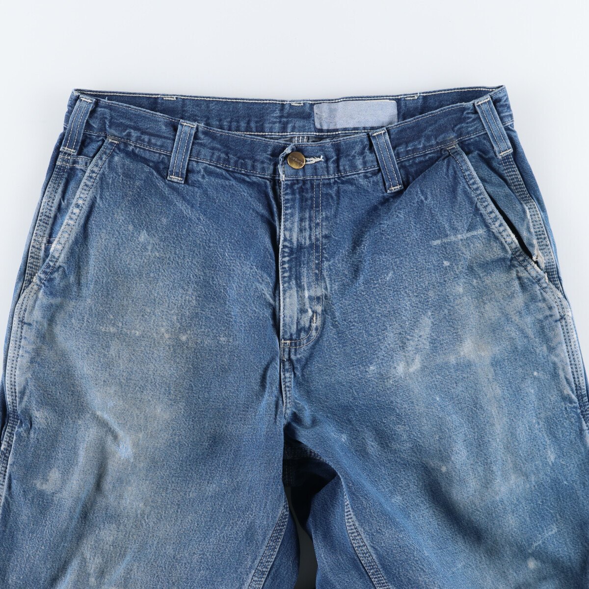  б/у одежда Carhartt Carhartt Dungaree Fit Denim painter's pants мужской w34 соответствует /eaa487551 [SS2506_30]