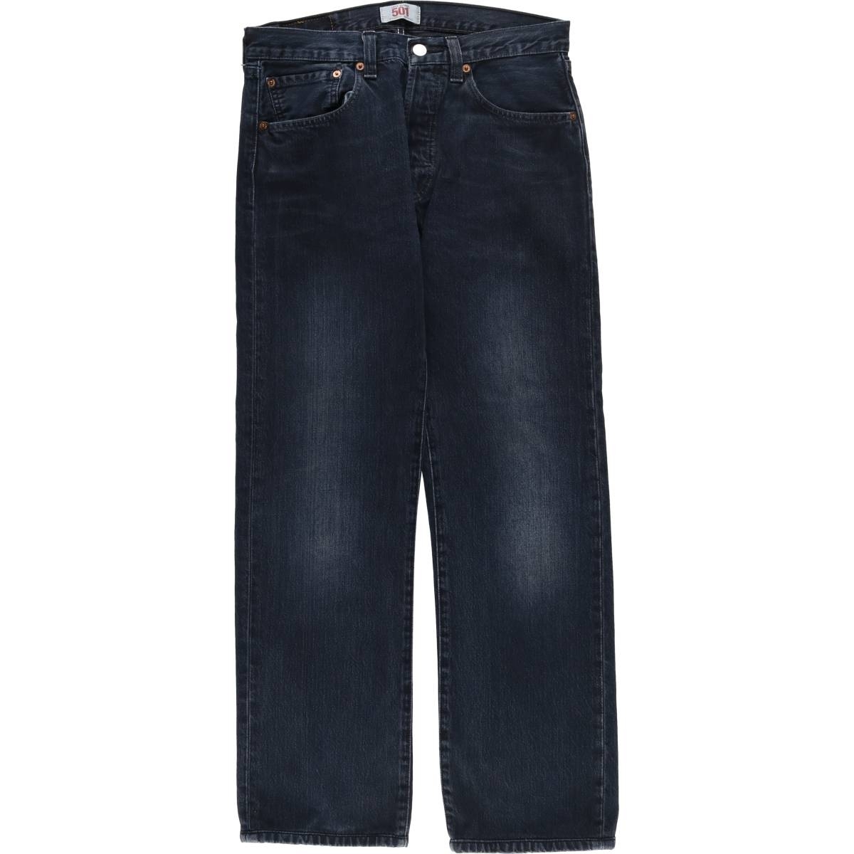 古著 リーバイス Levi's リーバイス501 STRAIGHT LEG BUTTON-FLY ユーロモデル ストレートデニムパンツ メンズw32相當(dāng) /eaa556378