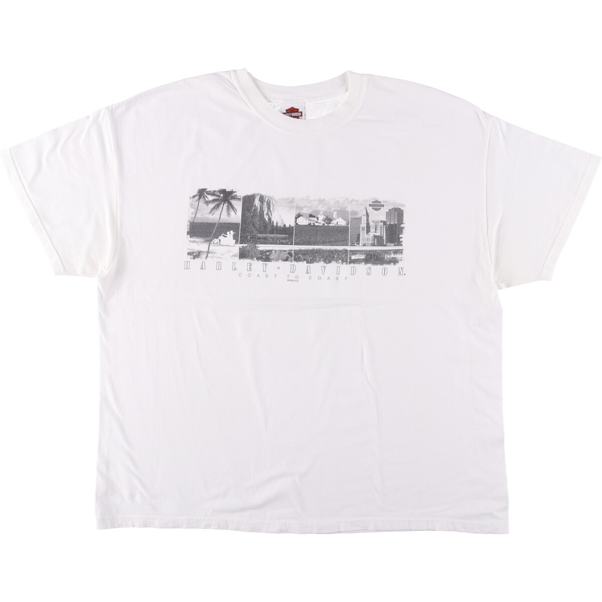 古着 00年代 ハーレーダビッドソン Harley-Davidson モーターサイクル バイクTシャツ USA製 メンズXXL相当 /eaa562127