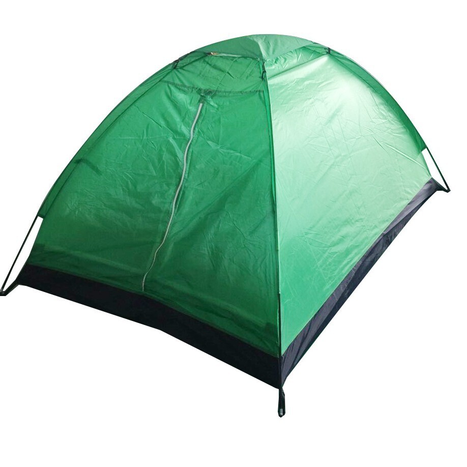 高品質(zhì)2人用キャンプテント単層ビーチテント屋外旅行防風(fēng)防水日よけテントサマーテントバッグ付きお色選択可