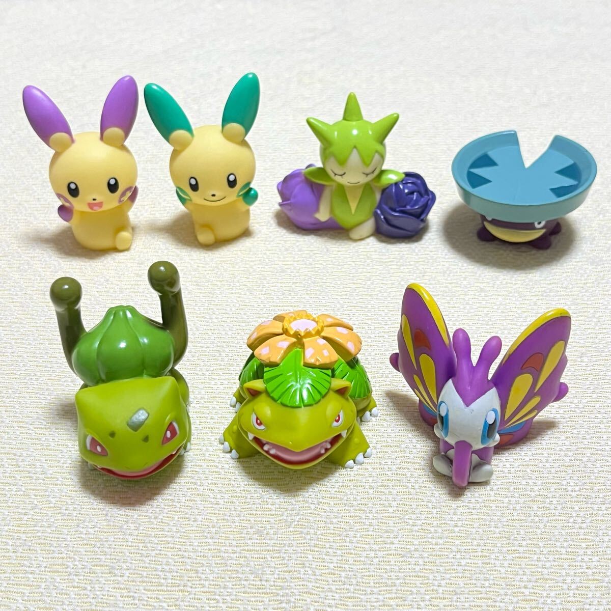 ポケモンキッズ 指人形 ハスボー 色違い 一部難あり 懸賞品 色違い ポケモンキッズ プラスル マイナン