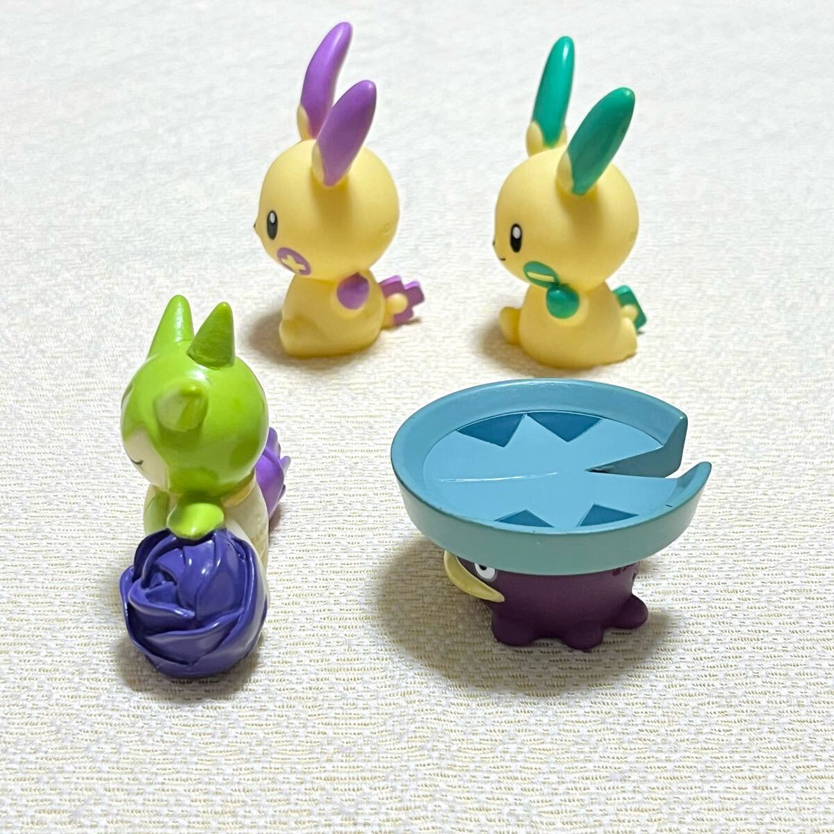 ポケモンキッズ 指人形 ハスボー 色違い 一部難あり 懸賞品 色違い ポケモンキッズ プラスル マイナン