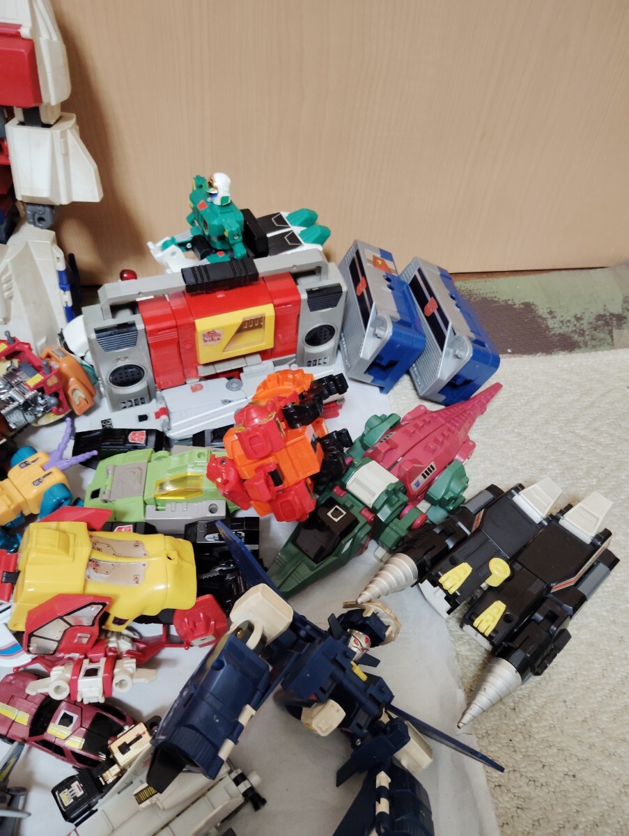 トランスフォーマー ジャンク g1 当時物 コンボイ マイスター