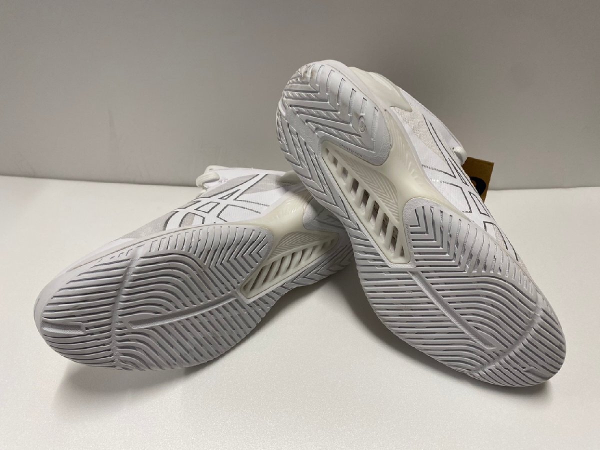 [ не использовался * коробка нет ] Asics гель Burst 27 1063A066-100 27.5cm баскетбол обувь 