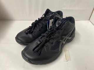 [ не использовался ] Asics гель обруч V12 широкий 1063A020-001 23.5cm баскетбол обувь 