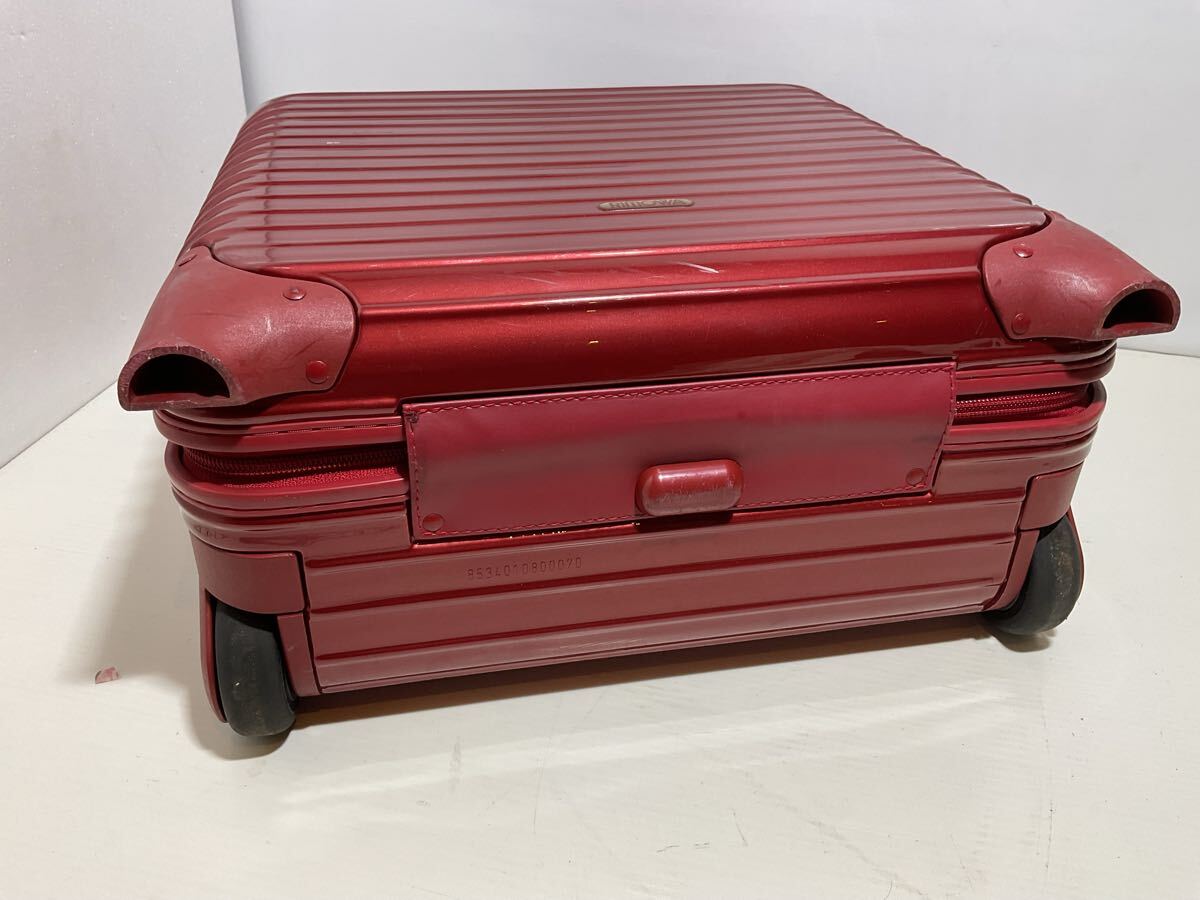 リモワ RIMOWA スーツケース キャリーケース　サルサデラックス　 キャリーバッグ　現(xiàn)狀品　廃盤　希少