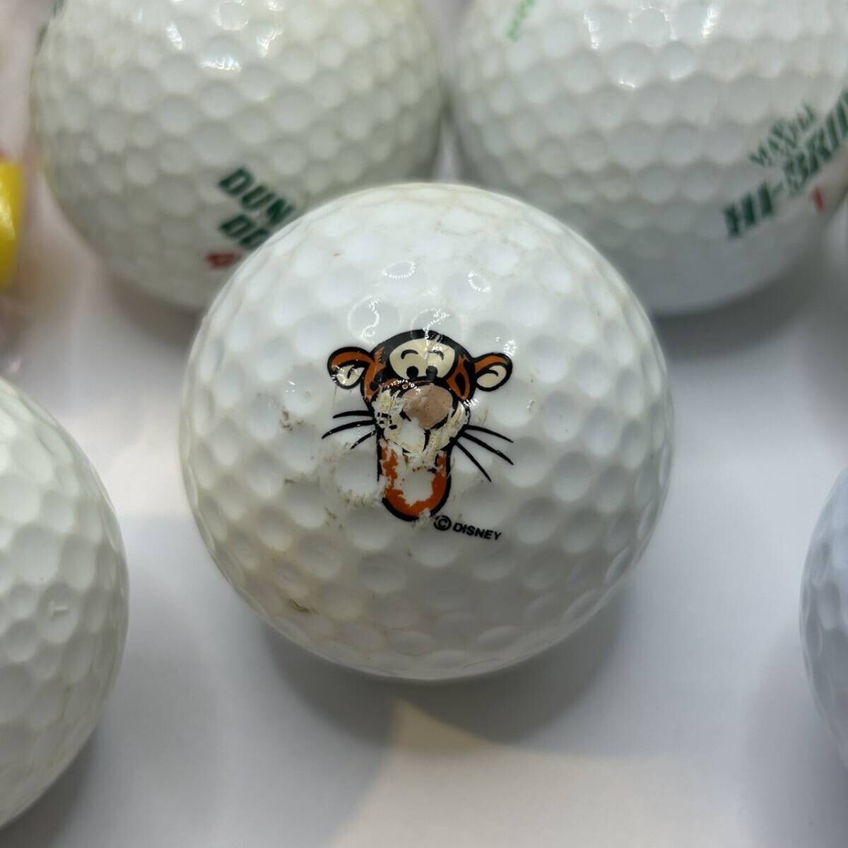 A)ゴルフボール カラーティー おまとめセット クマのプーさんボール ゴルフボール8個(gè) ゴルフ用品 中古 ティガ― ウッドカラーティー F2106