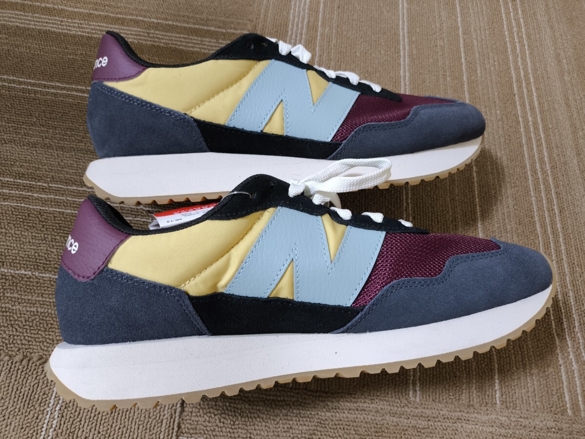 サイズ：27.5　タグ付き未使用品　ニューバランス NEWBALANCE MS237 ローカット スエード　 レザースニーカー