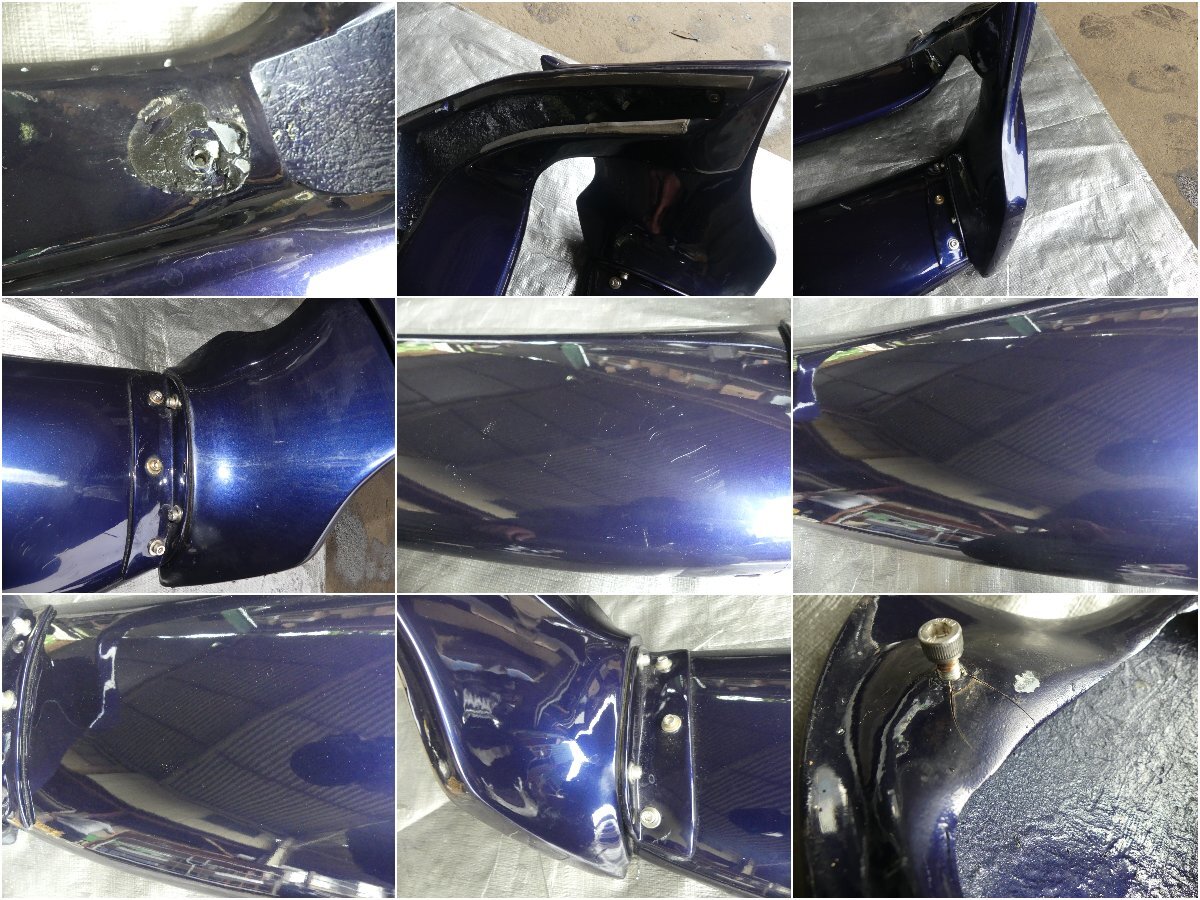 B556koL Subaru Impreza WRX STI GRF неоригинальный VARIS Varis большой задний Wing задний спойлер FRP темно-синий цвет F9T GR