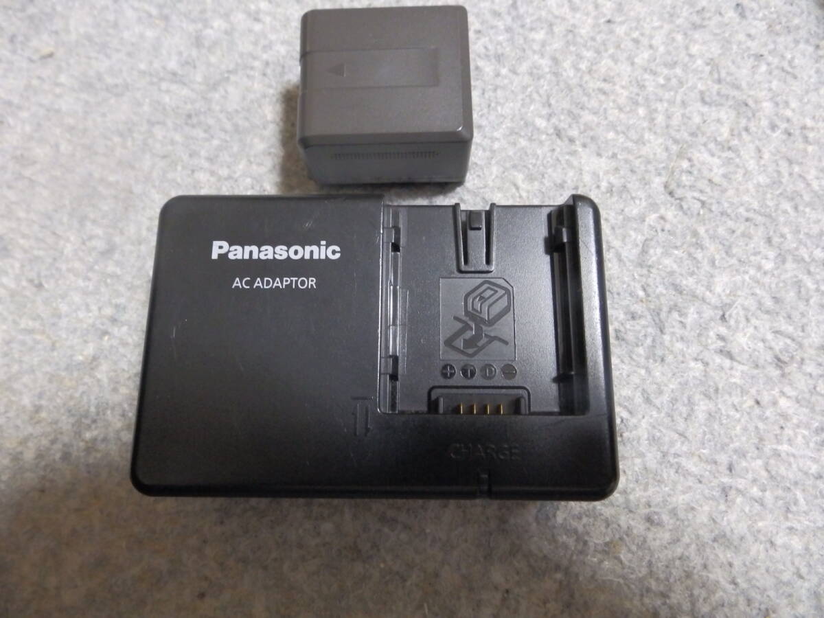★☆Panasonic 充電器 VSK0696+バッテリーVW-VBG130(2時間20分） パナソニック ビデオカメラ用 動作確認(rèn)済み 送料無料☆★