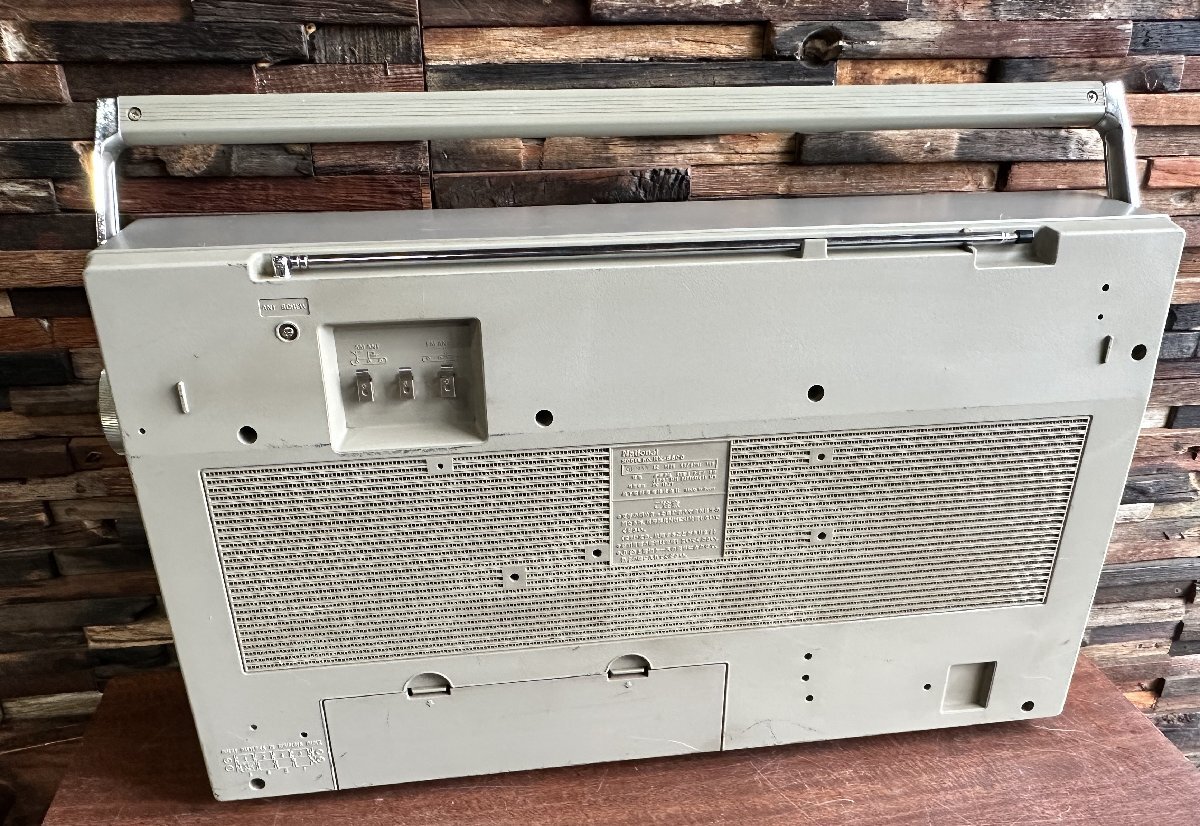 超貴重‼ レトロラジカセ National RX-5600 THE Disco National 大型ラジカセ RX-5600 「THE Disco」 昭和銘機 動作品