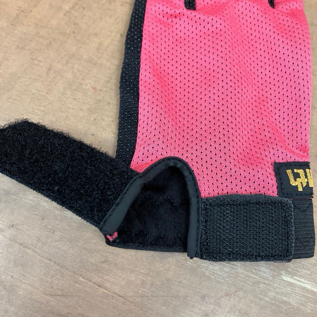 訳あり品 トレッキンググローブ ピンクS 薄地 メッシュ ストレッチ 登山 手袋_画像4
