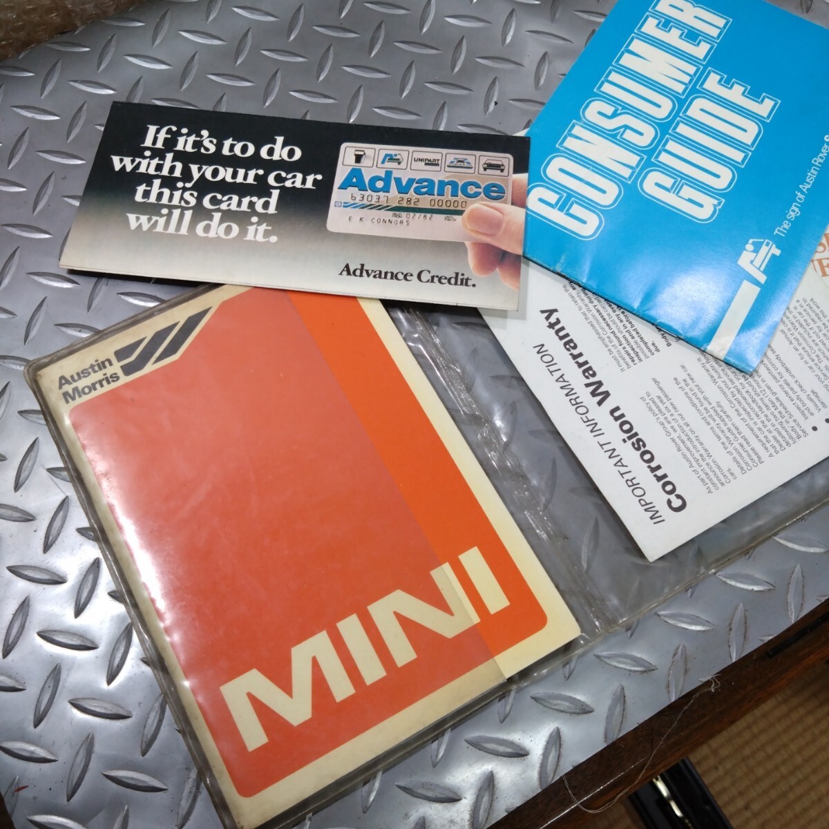 《送料込》クラシックミニ　MINI 日英自動(dòng)車(chē)　Mk.Ⅳ　99X　取扱説明書(shū)