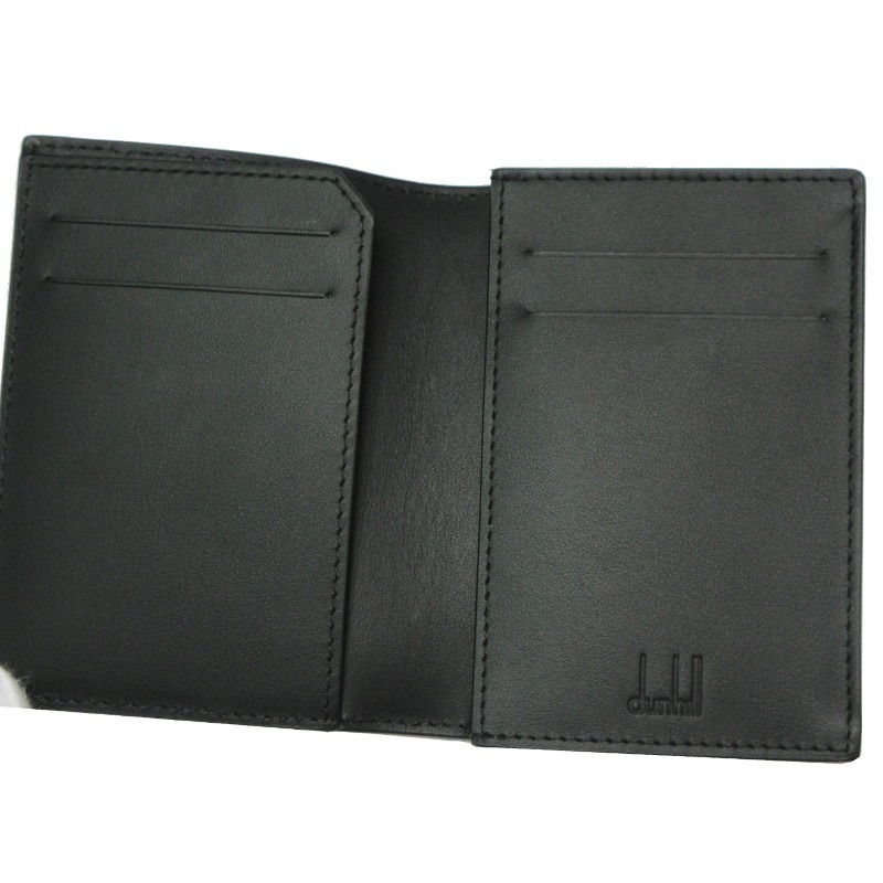 ダンヒル dunhill 名刺入れ カードケース シグネチャー ビジネス カードケース ☆シグネチャーコレクション☆ DU21R2470LT038R グレー
