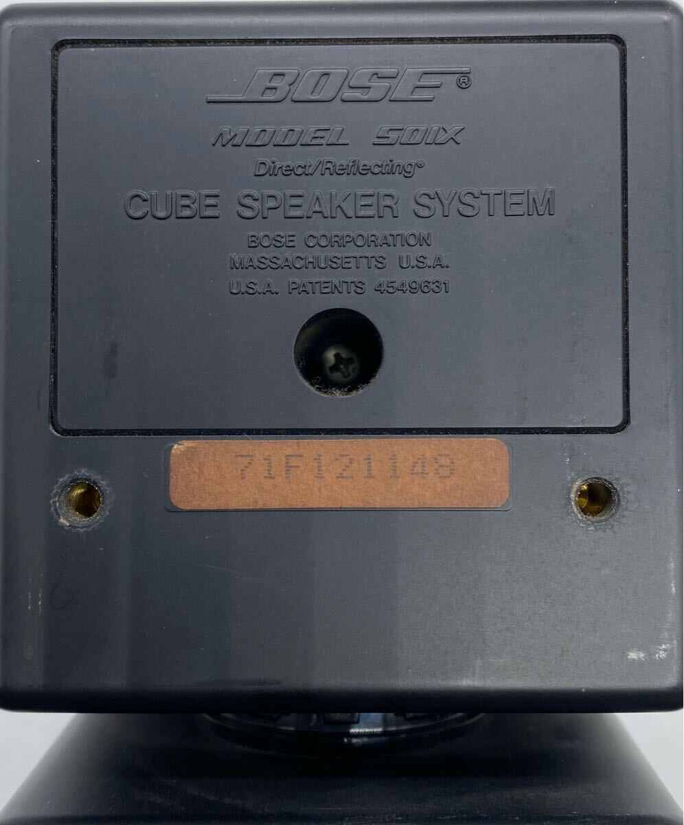 [ выход звука не проверка ]*BOSE Bose Cube динамик пара MODEL:501X* текущее состояние товар 