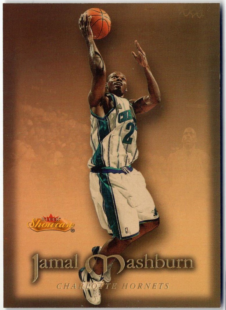 【ジャマールマッシュバーン】NBA00-01 Fleer Showcase LegacyCollection #84 #d/50 JamalMashburn/CharlotteHornets 50枚限定パラレル