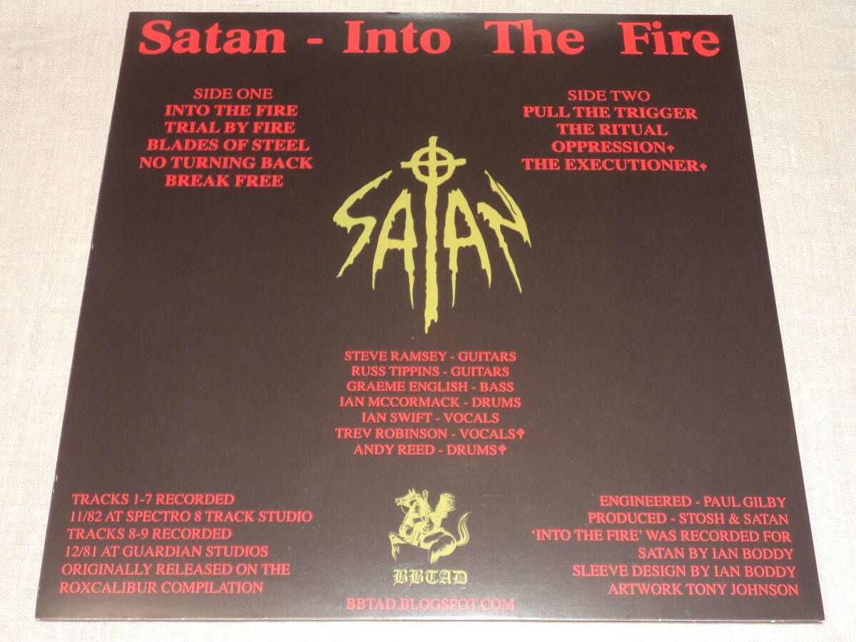 SATAN - INTO THE FIRE