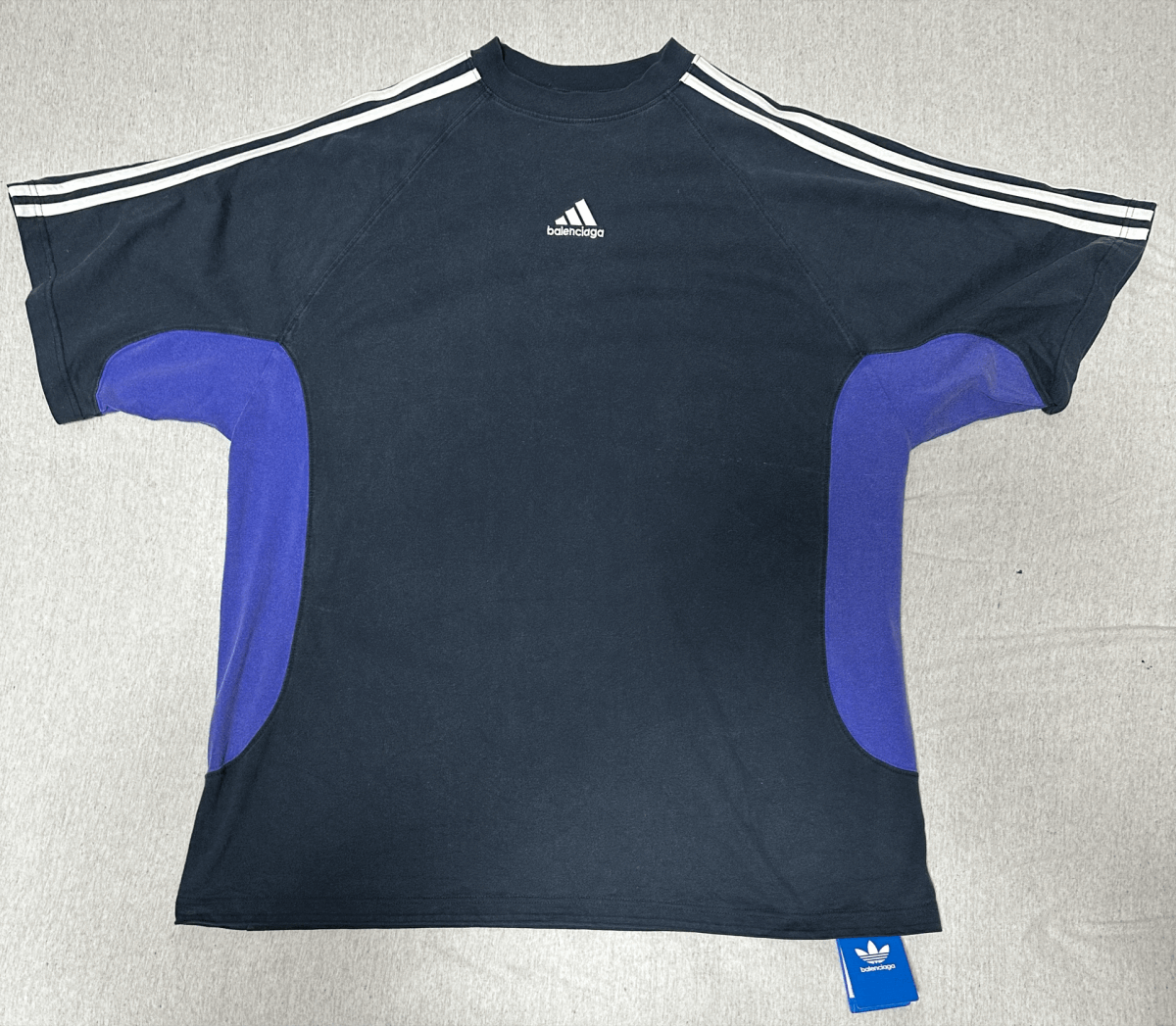 伊勢丹ポップアップ購入タグ付き美品BALENCIAGA adidas アディダスバレンシアガコラボTシャツ貴重サイズ3