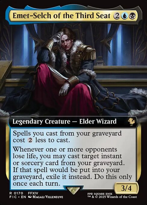 MTG □金/英語版□ (170)《第三の座、エメトセルク/Emet-Selch