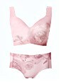 ２点セット DR METHOD ZEROISM ゼロイズムブラ＆ショーツ モノトーンピンク LLサイズ ドクターメソッド ブラジャー パンツ