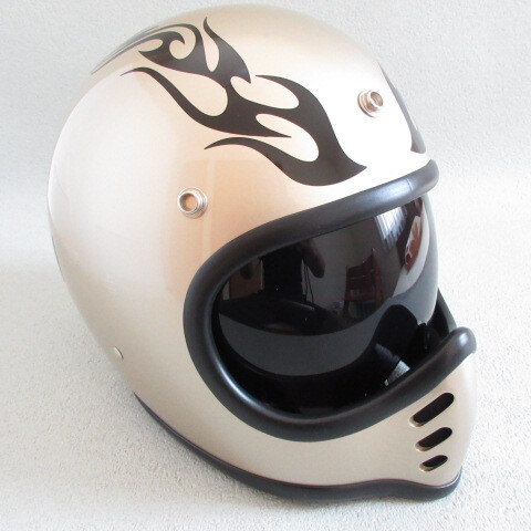 【新品】シールド?オーシャンビートルMTX裝著可?ex-zero対応社外シールド?スモーク