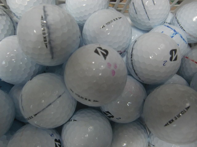 ロストボール　BRIDGESTONE GOLF TOUR B X, TOUR B XS　５０球
