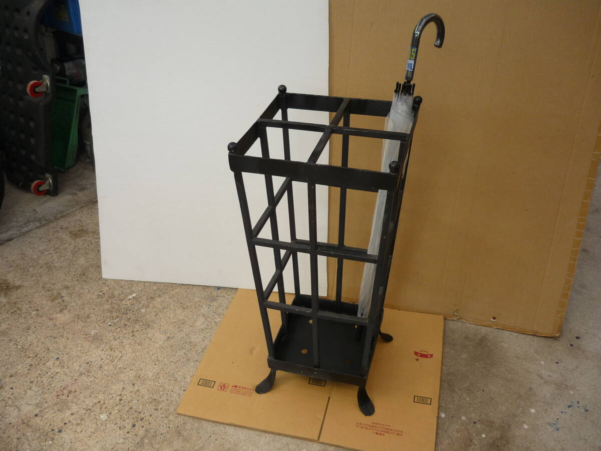 アイアン　スチール　アンティーク　傘立て　７４Cm　中古　②　_画像7