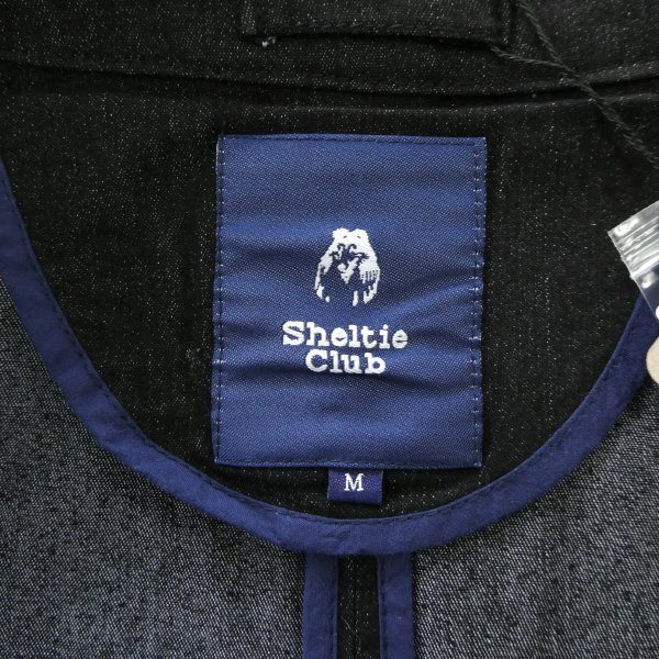 新品 シェルティークラブ 25SS ストレッチ デニム ジャケット LL 黒 【SH1451100_79_LL】 Sheltie Club ブレザー 春夏 メンズ