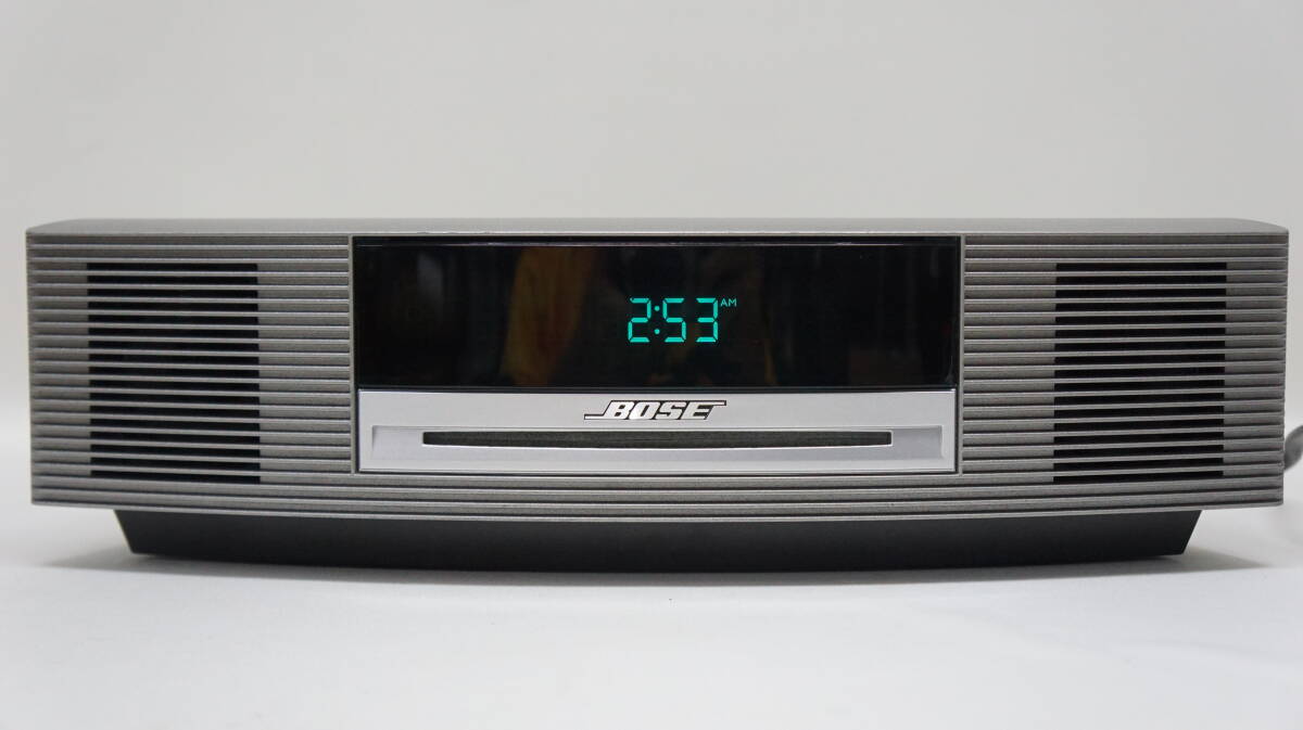 ★☆T/ BOSE CDプレイヤー WAVE MUSIC SYSTEM マルチスピーカー シルバー 通電可☆★