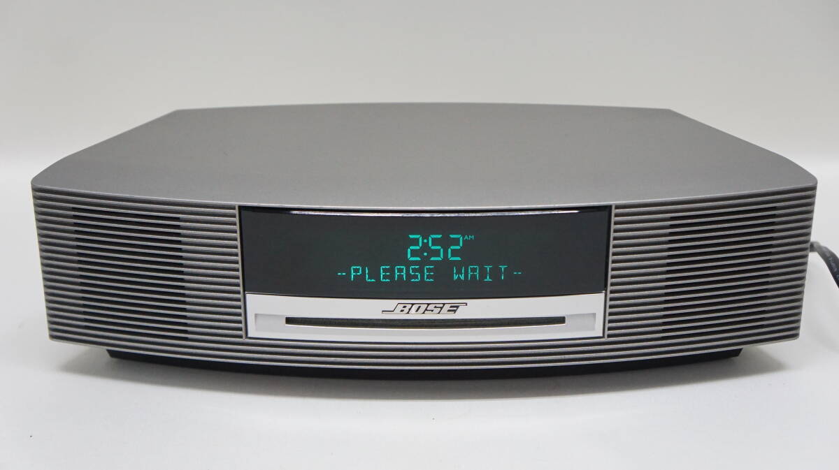 ★☆T/ BOSE CDプレイヤー WAVE MUSIC SYSTEM マルチスピーカー シルバー 通電可☆★