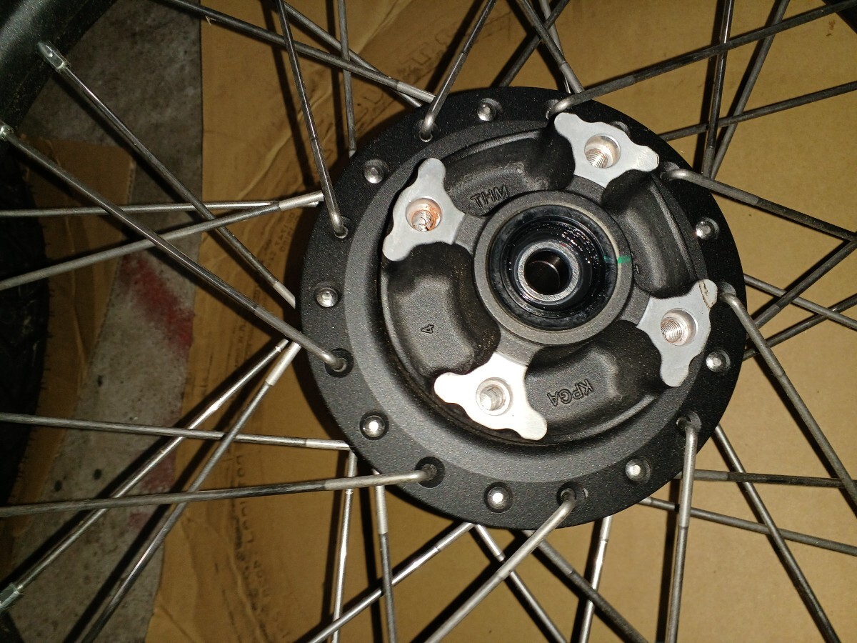 ホンダ ハンターカブ CT125 純正タイヤホイール セット 新古車 外し 250キロ走行　※21年制　