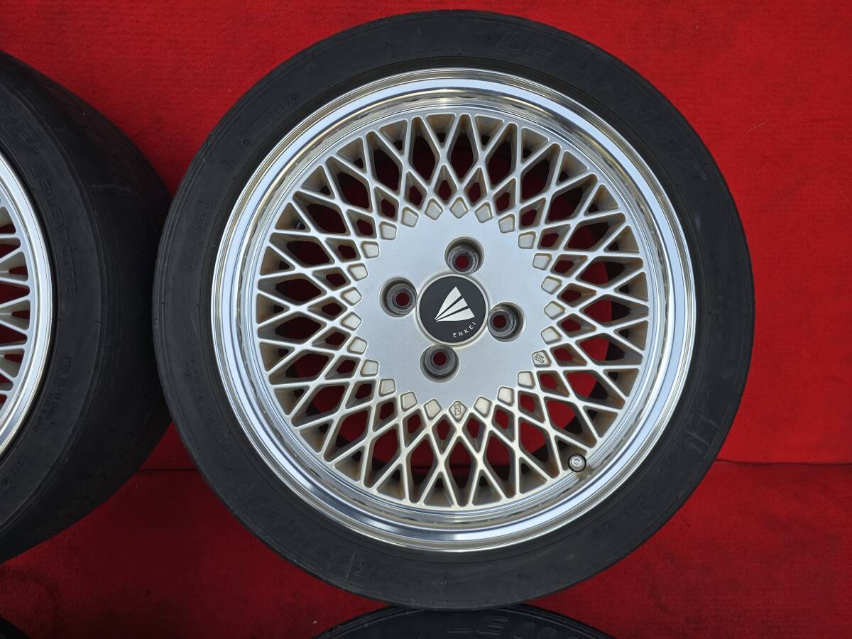 ★ENKEI 92 ネオクラシック エンケイ EK92 16インチ PCD100 4H 6.5j ＋38 ダンロップ 195/45R16★