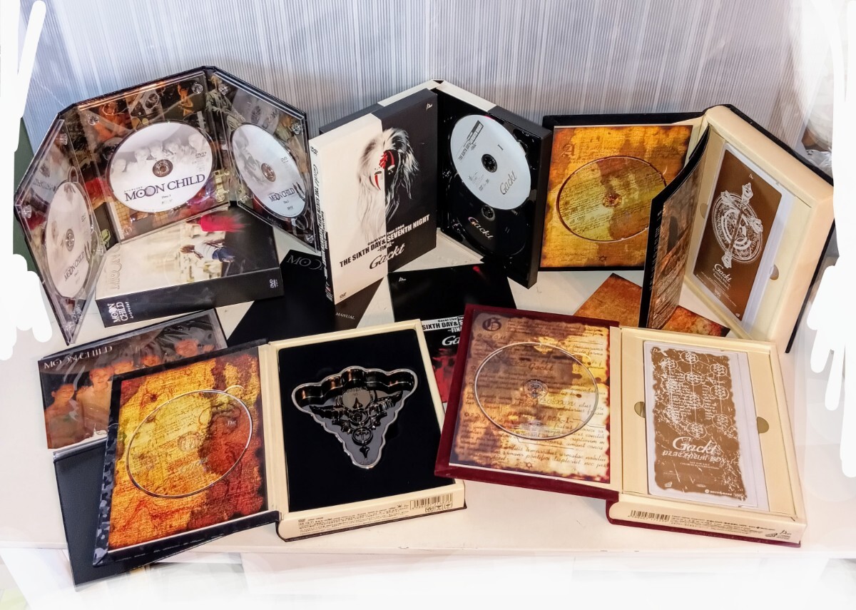 【１円スタート】GACKT CDまとめ グッズ 16枚 ガクト ノベルティ E0995