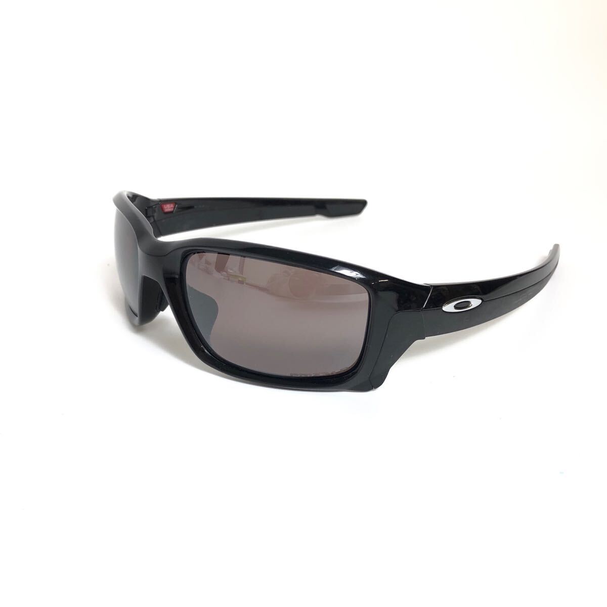 ●1E392/OAKLEY オークリー/ストレートリンク/サングラス/ロゴ/ランニング/ブラック/黒